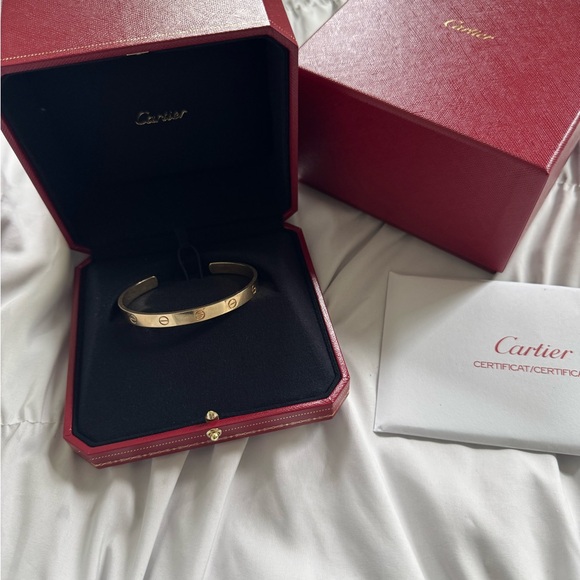 Cartier Jewelry - Cartier love bracelet cuff